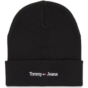 Textilní doplňky Ženy Kšiltovky Tommy Jeans AW0AW15473 Černá