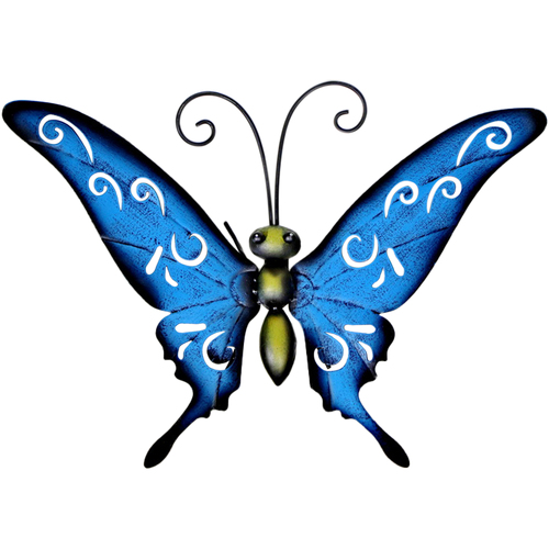 Bydlení Sošky a figurky Signes Grimalt Ozdoba Z Motýlů Modrá