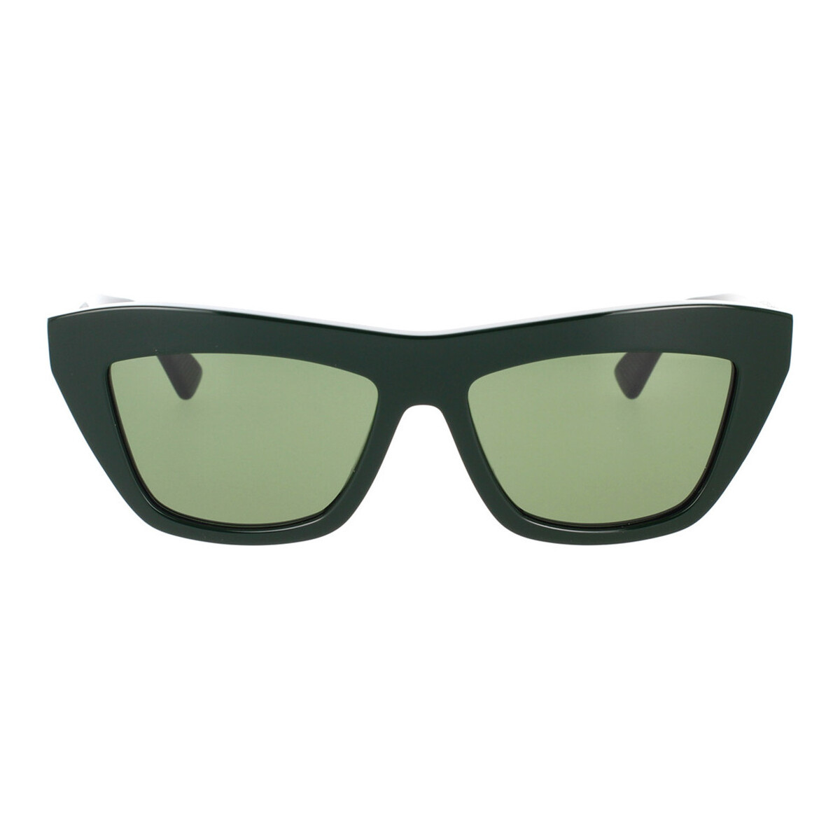 Hodinky & Bižuterie sluneční brýle Bottega Veneta Occhiali da Sole  BV1121S 007 Zelená
