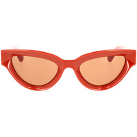 Hodinky & Bižuterie sluneční brýle Bottega Veneta Occhiali da Sole  BV1249S 004 Oranžová