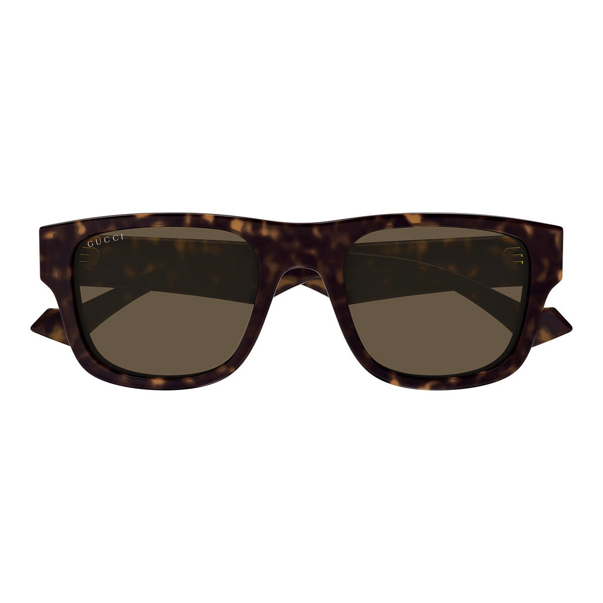 Hodinky & Bižuterie sluneční brýle Gucci Occhiali da Sole  GG1427S 003 Hnědá