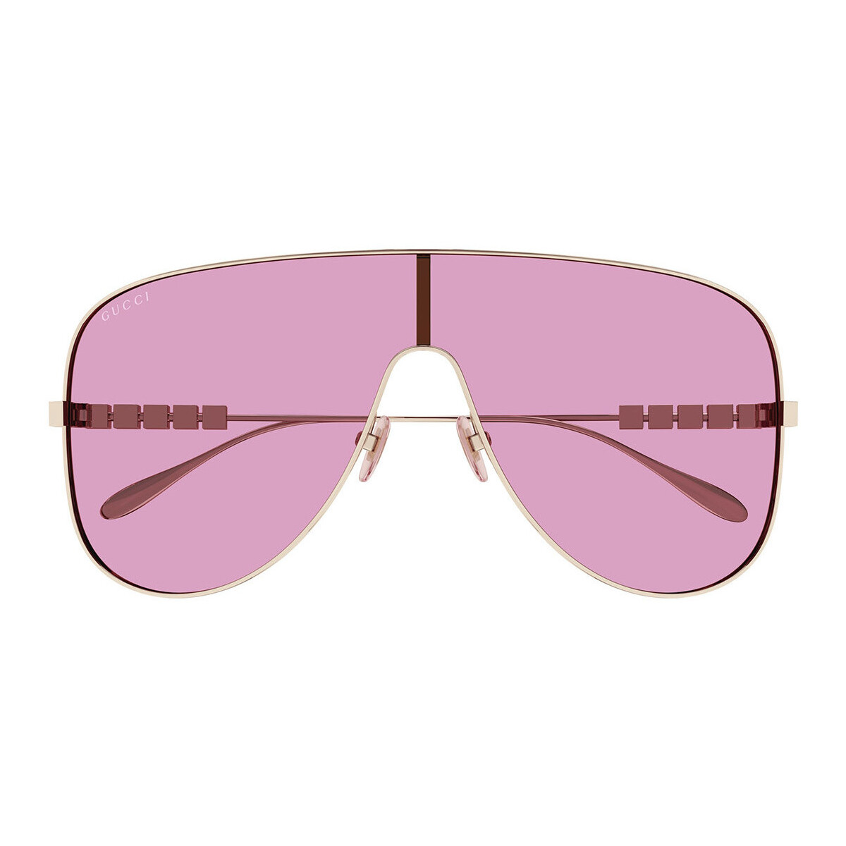 Hodinky & Bižuterie Ženy sluneční brýle Gucci Occhiali da Sole  GG1436S 004 Zlatá