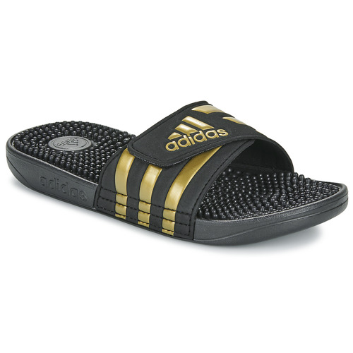 Boty pantofle adidas Performance ADISSAGE Černá / Zlatá
