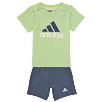 Adidas Sportswear I BL CO T SET Tmavě modrá / Zelená