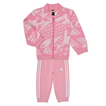 Textil Dívčí Teplákové soupravy Adidas Sportswear I CAMLOG TS Růžová