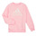 Textil Dívčí Teplákové soupravy Adidas Sportswear LK BOS JOG FL Růžová / Tmavě modrá