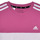 Textil Dívčí Trička s krátkým rukávem Adidas Sportswear J 3S TIB T Růžová / Bílá