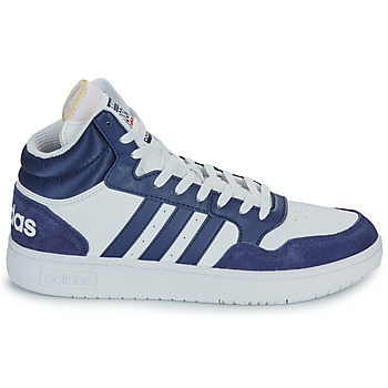 Adidas Sportswear HOOPS 3.0 MID Tmavě modrá / Bílá
