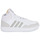 Boty Muži Kotníkové tenisky Adidas Sportswear HOOPS 3.0 MID Bílá / Béžová