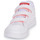 Boty Dívčí Nízké tenisky Adidas Sportswear ADVANTAGE CF C Bílá / Růžová