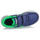 Boty Chlapecké Nízké tenisky Adidas Sportswear HOOPS 3.0 CF C Modrá / Zelená