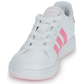 Adidas Sportswear GRAND COURT 2.0 K Bílá / Růžová