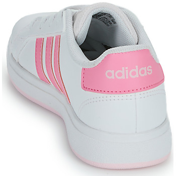 Adidas Sportswear GRAND COURT 2.0 K Bílá / Růžová