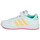 Boty Dívčí Nízké tenisky Adidas Sportswear GRAND COURT MINNIE EL K Bílá / Žlutá / Růžová