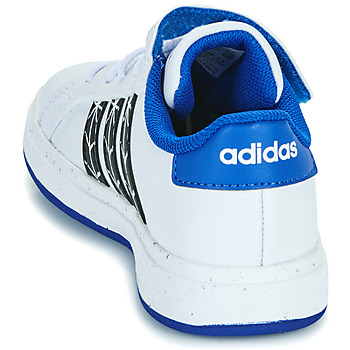 Adidas Sportswear GRAND COURT SPIDER-MAN EL K Bílá / Modrá