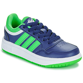 Adidas Sportswear HOOPS 3.0 K Bílá / Zelená