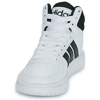 Adidas Sportswear HOOPS 3.0 MID K Bílá / Černá
