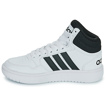 Adidas Sportswear HOOPS 3.0 MID K Bílá / Černá