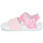 Boty Dívčí Sandály Adidas Sportswear ADILETTE SANDAL K Růžová / Bílá