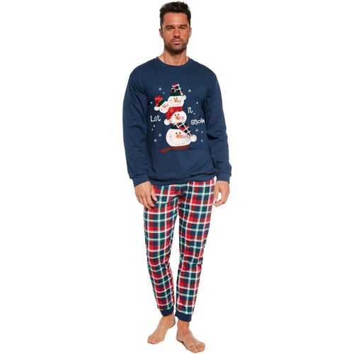 Textil Pyžamo / Noční košile Cornette Pánské pyžamo 115/236 Snowman 