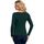 Textil Ženy Trička s krátkým rukávem Babell Dámské tričko Manati long green 