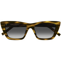 Hodinky & Bižuterie Ženy sluneční brýle Yves Saint Laurent Occhiali da Sole Saint Laurent SL 276 Mica 044 Hnědá