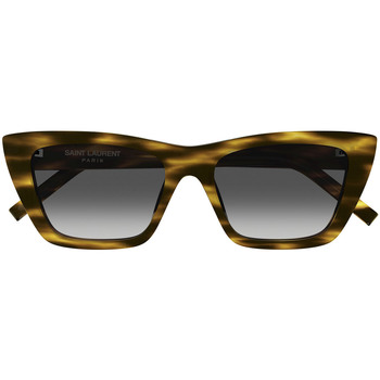 Yves Saint Laurent sluneční brýle Occhiali da Sole Saint Laurent SL 276 Mica 044 - Hnědá