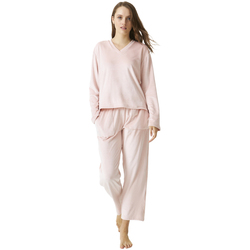 Textil Ženy Pyžamo / Noční košile J&j Brothers JJBDP0202 Růžová
