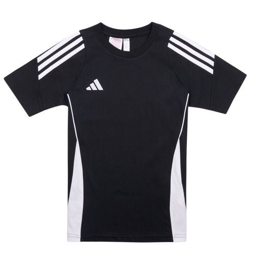 Textil Děti Trička s krátkým rukávem adidas Performance TIRO24 SWTEEY Černá / Bílá