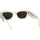 Hodinky & Bižuterie sluneční brýle Palm Angels Occhiali da Sole  Canby 10107 Bílá