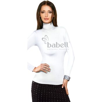 Textil Ženy Trička s krátkým rukávem Babell Dámské tričko Kimi white 