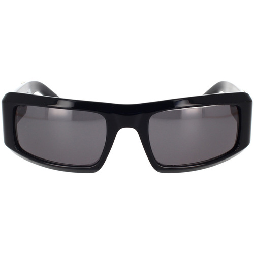 Hodinky & Bižuterie sluneční brýle Off-White Occhiali da Sole Palm Angels Kerman 11007 Černá