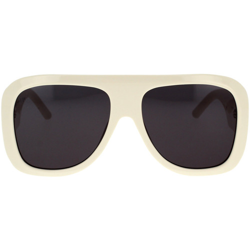 Hodinky & Bižuterie sluneční brýle Palm Angels Occhiali da Sole  Sonoma 10107 Bílá