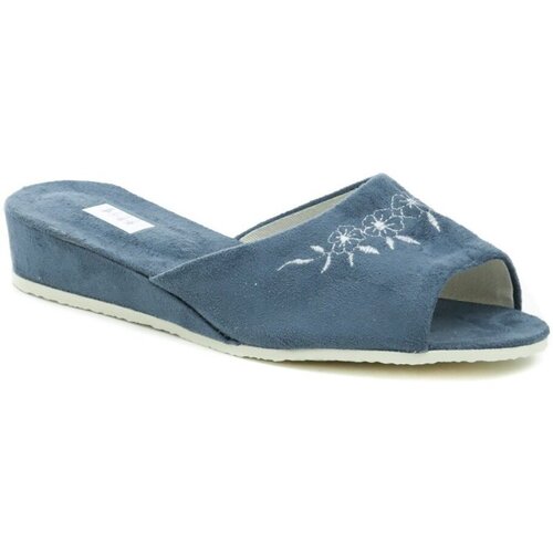 Boty Ženy Pantofle Pegres 1030 modré dámské papuče Modrá