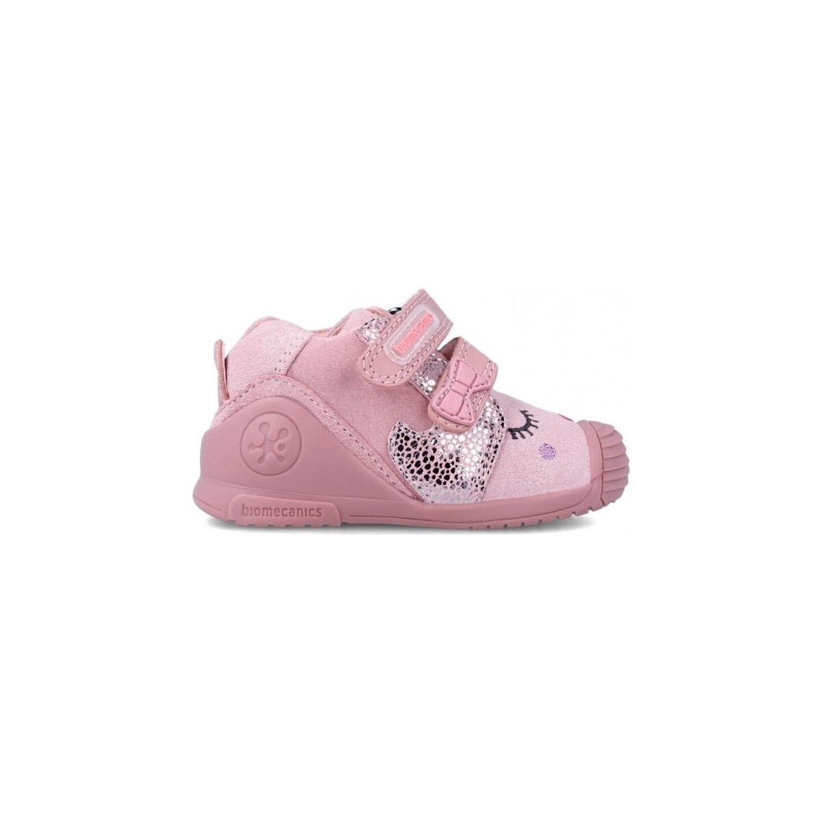 Boty Děti Módní tenisky Biomecanics Baby Sneakers 231107-C - Kiss Růžová