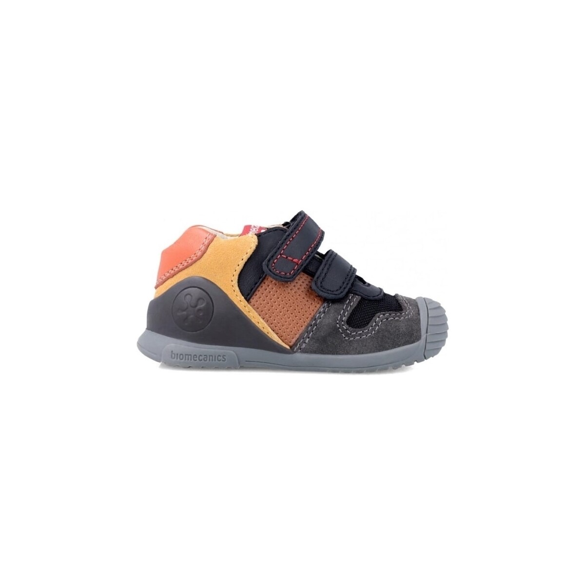 Boty Děti Módní tenisky Biomecanics Baby Sneakers 231124-A - Negro Oranžová