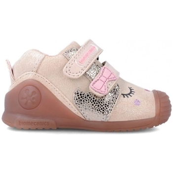 Biomecanics Módní tenisky Dětské Baby Sneakers 231107-B - Serraje Laminado - Růžová