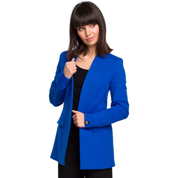 Textil Ženy Saka / Blejzry Bewear Dámské dlouhé sako Wendelin B102 tmavě modrá Tmavě modrá