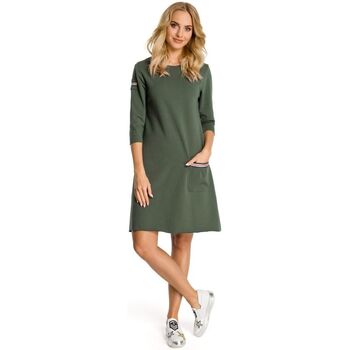 Textil Ženy Krátké šaty Made Of Emotion Dámské mini šaty Erhard M343 zelená Zelená