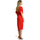 Textil Ženy Krátké šaty Made Of Emotion Dámské společenské šaty Carita M364 červená Červená