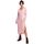 Textil Ženy Krátké šaty Bewear Dámské mikinové šaty Hajnrich B128 růžová Růžová