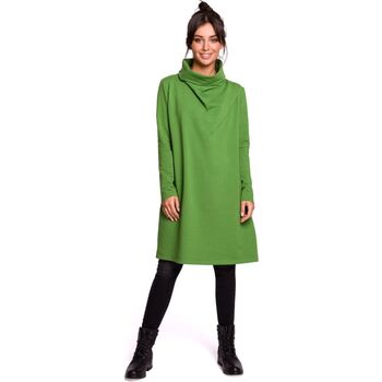 Textil Ženy Krátké šaty Bewear Dámské midi šaty Hendrych B132 zelená Zelená