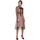 Textil Ženy Krátké šaty Makover Dámské společenské šaty Gottlieb K039 růžová Růžová