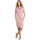 Textil Ženy Krátké šaty Made Of Emotion Dámské midi šaty Avoca M391 růžová Růžová