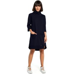 Textil Ženy Krátké šaty Bewear Dámské mini šaty Collerson B089 tmavě modrá Tmavě modrá