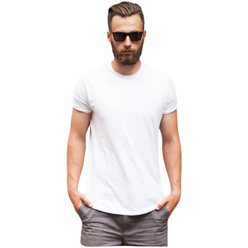 D Street Trička s krátkým rukávem Pánské tričko Daniyal bílá - Bílá