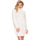 Textil Ženy Krátké šaty Peekaboo Dámské pletené šaty s rolákem Tolna krémová Bílá