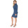 Textil Ženy Krátké šaty Peekaboo Dámské pletené svetrové šaty s rolákem Dorog jeansová Modrá