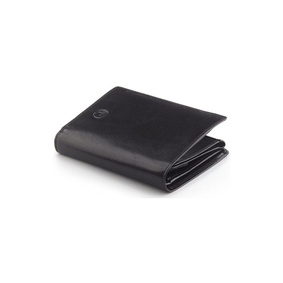 Taška Muži Peněženky Peterson Pánská kožená peněženka se zabezpečením RFID Černá
