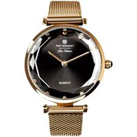 Hodinky & Bižuterie Ženy Hodinky Peterson Dámské hodinky z oceli Fuzes zlatá Zlatá